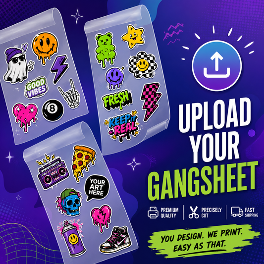 Upload Your Gang Sheet